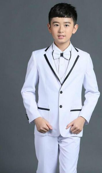2020 boy wedding suits white pure color kids boys suit children's day performances costumes size 90-120, Black
2020 boy wedding suits white pure color kids boys suit children's day performances costumes size 90-120, Black