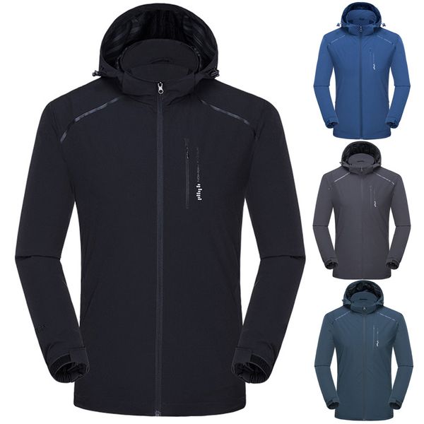 men outdoor jacket waterproof warm coats male casual thicken blouse plus size sport clothes mens outwear mountaineering overcoat, Blue;black
men outdoor jacket waterproof warm coats male casual thicken blouse plus size sport clothes mens outwear mountaineering overcoat, Blue;black