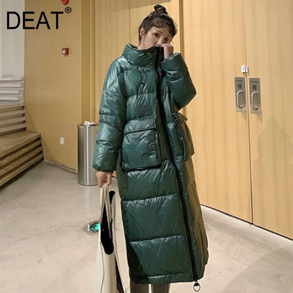 deat 2019 new winter turtleneck full sleeves zipper striaght thickness pocket long warm coat female waterproof 19g-a61, Black
deat 2019 new winter turtleneck full sleeves zipper striaght thickness pocket long warm coat female waterproof 19g-a61, Black