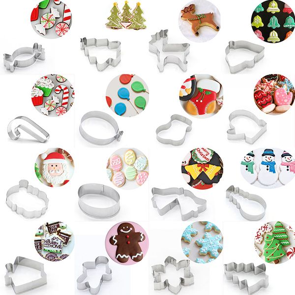 16 pcs cookie cutters set stainless steel diy biscuit mold christmas candy cutter festival baking mould tools
16 pcs cookie cutters set stainless steel diy biscuit mold christmas candy cutter festival baking mould tools