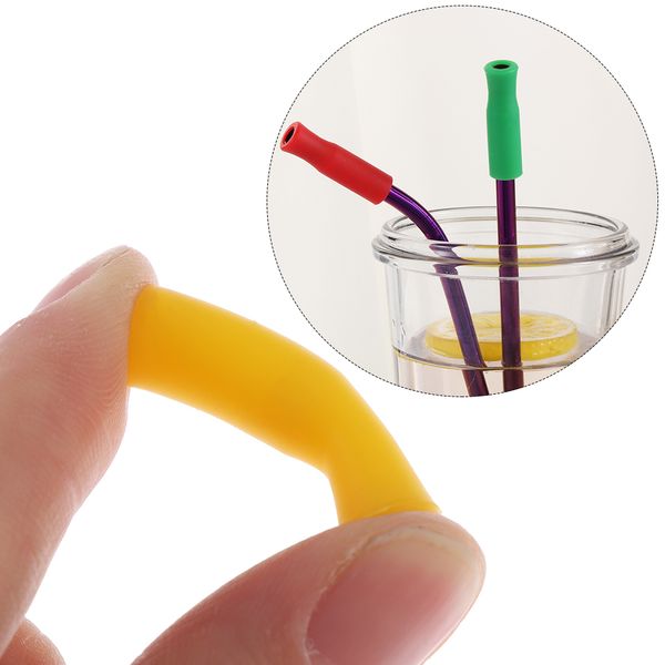 10pcs caps silicone tip 6mm food grade bar stainless steel straw teeth protector cover anti burn prevent scald party accessories
10pcs caps silicone tip 6mm food grade bar stainless steel straw teeth protector cover anti burn prevent scald party accessories