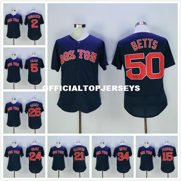 34 david ortiz 24 david price 26 wade boggs 50 mookie betts jersey, Black;blue
34 david ortiz 24 david price 26 wade boggs 50 mookie betts jersey, Black;blue