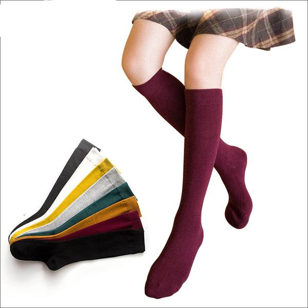 Women's Socks Knee-High Cute Long Cotton Socks for Women Autumn Winter School Girl Socks Casual Solid Color Dress
Women's Socks Knee-High Cute Long Cotton Socks for Women Autumn Winter School Girl Socks Casual Solid Color Dress