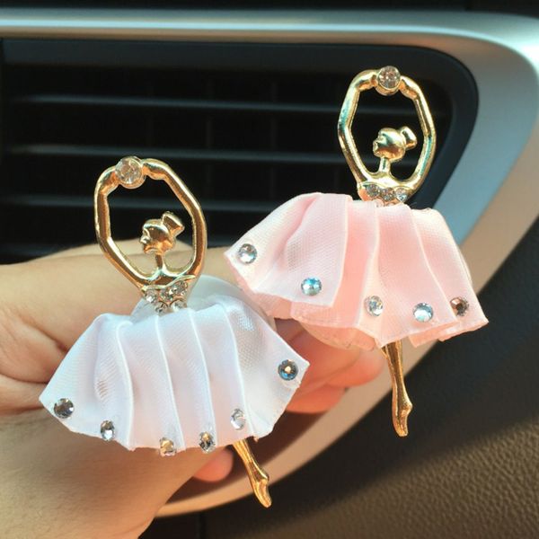 rhinestone ballet girls air freshener in the car perfume smell auto interior decor outlet vents clip new car accessory for lady
rhinestone ballet girls air freshener in the car perfume smell auto interior decor outlet vents clip new car accessory for lady