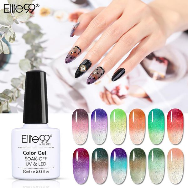 elite99 10ml neon temperature changing color nail gel polish shiny glitter uv gel nail polish thermal varnish for nails art, Red;pink
elite99 10ml neon temperature changing color nail gel polish shiny glitter uv gel nail polish thermal varnish for nails art, Red;pink
