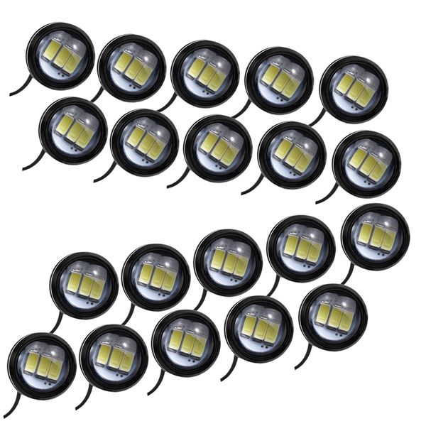 20pcs eagle eye led car light daytime running lights drl motorcycle diy ultra thin source warning lamps 12v 23mm 5630 3smd
20pcs eagle eye led car light daytime running lights drl motorcycle diy ultra thin source warning lamps 12v 23mm 5630 3smd
