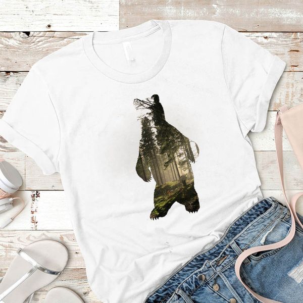 women bear forest laides women bottle shirt summer female printed graphic mujer camisa tshirt tees clothing t-shirt, White
women bear forest laides women bottle shirt summer female printed graphic mujer camisa tshirt tees clothing t-shirt, White