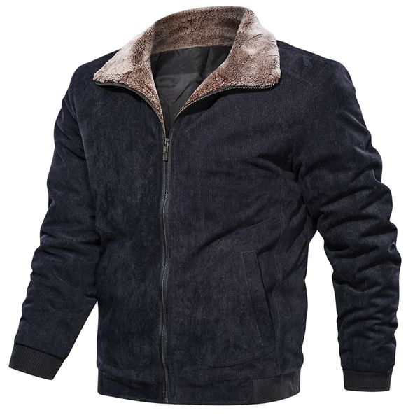 winter men's jackets loose outerwear man overcoat casual zipper thermal windbreaker male clothing da098, Black;brown
winter men's jackets loose outerwear man overcoat casual zipper thermal windbreaker male clothing da098, Black;brown