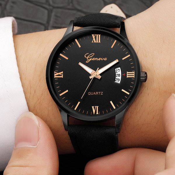 men's wrist watches luxury date stainless steel leather analog quartz heren horloge montre homme 2019 luxe de marque, Slivery;brown
men's wrist watches luxury date stainless steel leather analog quartz heren horloge montre homme 2019 luxe de marque, Slivery;brown