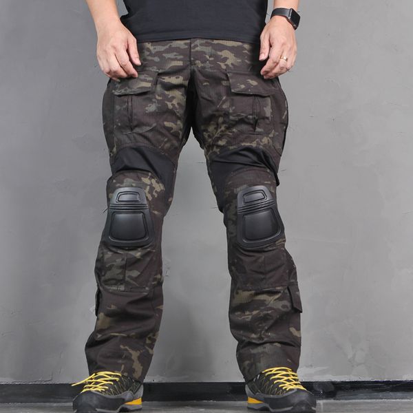 men tactical bdu g3 combat pants bdu army pants with pads multicam mcbk blue hunting camouflage, Camo;black
men tactical bdu g3 combat pants bdu army pants with pads multicam mcbk blue hunting camouflage, Camo;black
