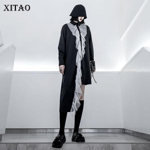 xitao mesh lace stitching womens and blouses irregular minority fashion shirt streetwear autumn women 2019 new wld3061, White
xitao mesh lace stitching womens and blouses irregular minority fashion shirt streetwear autumn women 2019 new wld3061, White