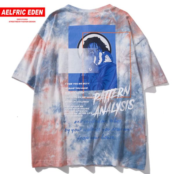 aelfric eden tie dye t-shirts o-neck short sleeve 2019 summer cotton casual streetwear man t shirt masked boy fashion tees, White;black
aelfric eden tie dye t-shirts o-neck short sleeve 2019 summer cotton casual streetwear man t shirt masked boy fashion tees, White;black