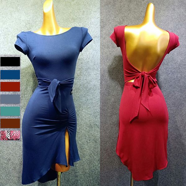 latin dance dress women open back modal competition dresses samba dancing costumes clothes adults performance wear female, Black;red
latin dance dress women open back modal competition dresses samba dancing costumes clothes adults performance wear female, Black;red