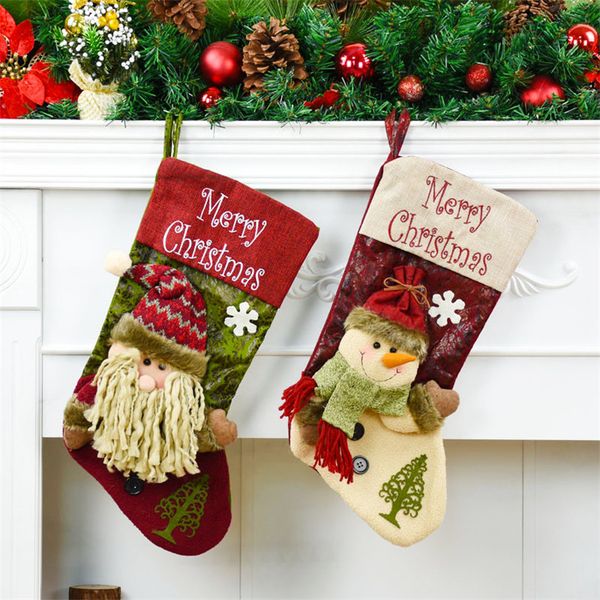 christmas hanging bags christmas tree decoration xmas stocking gift bags santa claus snowman candy regalos de navidad
christmas hanging bags christmas tree decoration xmas stocking gift bags santa claus snowman candy regalos de navidad