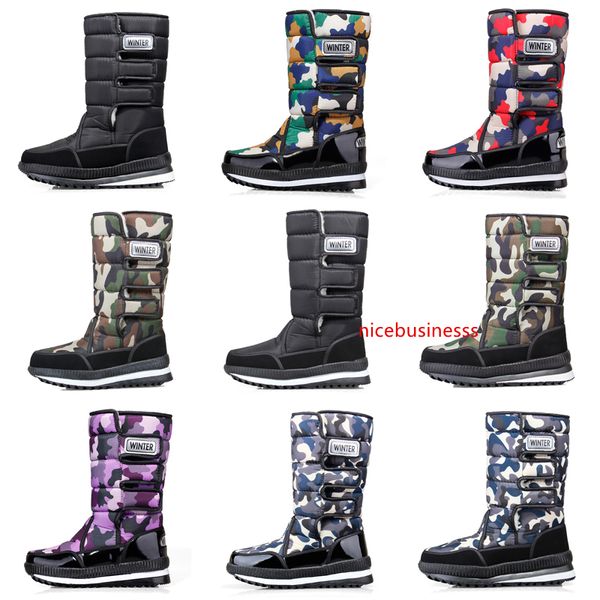luxury designer women men boots over the knee thigh high mens snow winter boots waterproof platform booties 36-46
luxury designer women men boots over the knee thigh high mens snow winter boots waterproof platform booties 36-46