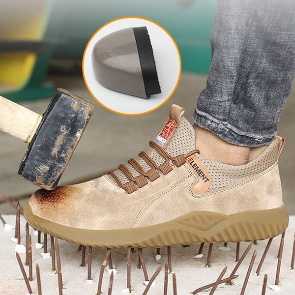 safety work shoes lightweight breathable safety boots shoes indestructible steel toe puncture-proof work sneakers, Black
safety work shoes lightweight breathable safety boots shoes indestructible steel toe puncture-proof work sneakers, Black
