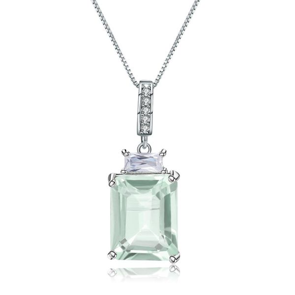 gem's ballet 2.05ct classic rectangle natural green amethyst 925 sterling silver gemstone pendant necklace for women jewelry
gem's ballet 2.05ct classic rectangle natural green amethyst 925 sterling silver gemstone pendant necklace for women jewelry