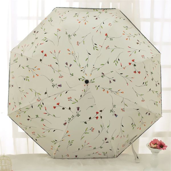 chuangge fully automatic floral white umbrella rain and sun women 3 folding anti uv female umbrella windproof parasol
chuangge fully automatic floral white umbrella rain and sun women 3 folding anti uv female umbrella windproof parasol