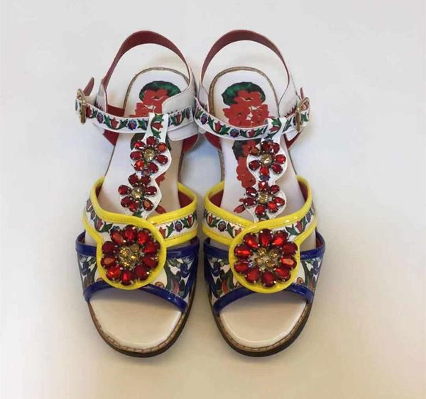summer bohemian rhinestone flat sandals chic women's real leather floral print sandals shoes eu35-42 size by712, Black
summer bohemian rhinestone flat sandals chic women's real leather floral print sandals shoes eu35-42 size by712, Black