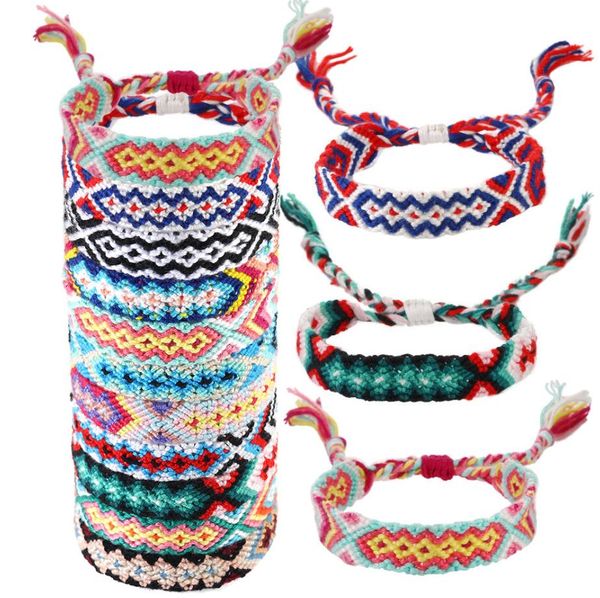 ethnic style hand knitted rope bracelet multicolor boho cotton cord braided charm hand rings women men friendship bracelet jewelry gifts, Golden;silver
ethnic style hand knitted rope bracelet multicolor boho cotton cord braided charm hand rings women men friendship bracelet jewelry gifts, Golden;silver