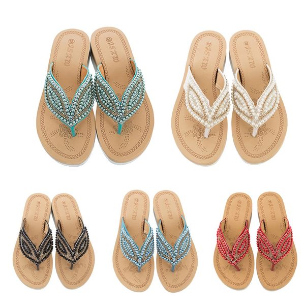 rhinestone shell beading women's beach flip flops bohemian sandals slipper platform wedge flip flops shoes woman #yjg, Black
rhinestone shell beading women's beach flip flops bohemian sandals slipper platform wedge flip flops shoes woman #yjg, Black