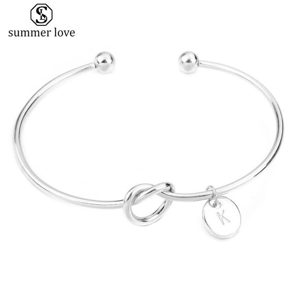 classical jewelry 26 letter rose gold silver gold color knot heart bracelet bangle zinc alloy round pendant chain & link bracelets-z, Black
classical jewelry 26 letter rose gold silver gold color knot heart bracelet bangle zinc alloy round pendant chain & link bracelets-z, Black