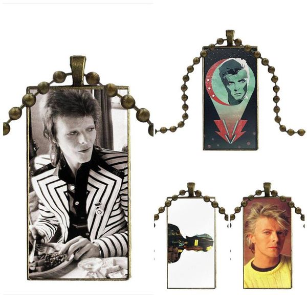 for women wedding gift 2020 vintage pretty good david bowie design fashion vintage glass women rectangle necklace pendants, Silver
for women wedding gift 2020 vintage pretty good david bowie design fashion vintage glass women rectangle necklace pendants, Silver