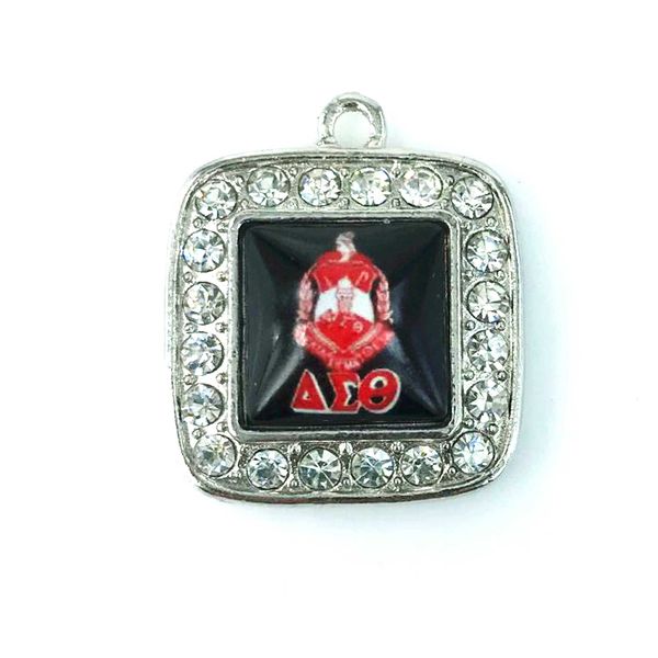 cz rhinestone square delta sigma theta sorority jewelry fit diy bracelet necklace pendant keychain 10pcs/lot, Bronze;silver
cz rhinestone square delta sigma theta sorority jewelry fit diy bracelet necklace pendant keychain 10pcs/lot, Bronze;silver