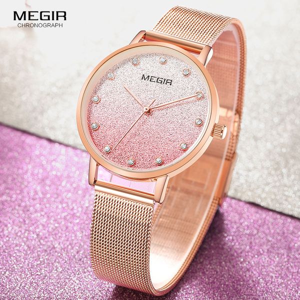 megir mesh strap quartz watches for women rose gold simple ultra thin wristwatch lady woman relogios femininos 4215 pink, Slivery;brown
megir mesh strap quartz watches for women rose gold simple ultra thin wristwatch lady woman relogios femininos 4215 pink, Slivery;brown