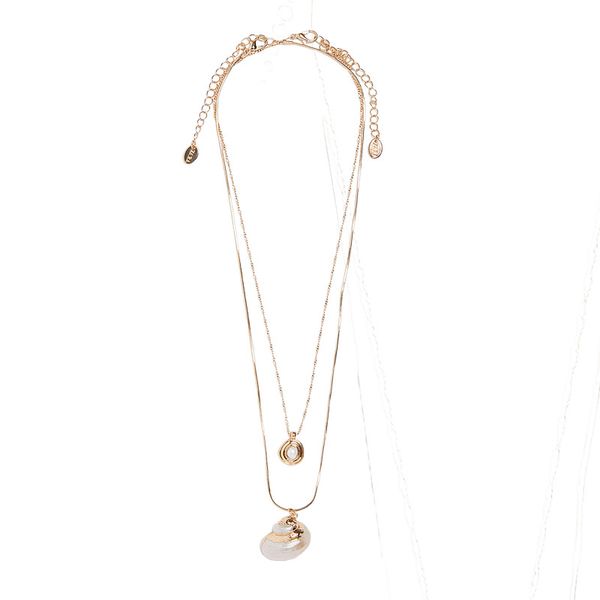 new multi-layer alloy shell necklace women personality long marine wind pearl necklace set choker boho jewelry pendant jewellery, Silver
new multi-layer alloy shell necklace women personality long marine wind pearl necklace set choker boho jewelry pendant jewellery, Silver