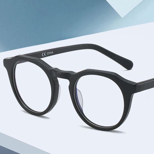 bluemoky acetate small round anti blue light optical glasses frame for women frame blue ray blocking gaming computer eyeglasses, Black
bluemoky acetate small round anti blue light optical glasses frame for women frame blue ray blocking gaming computer eyeglasses, Black