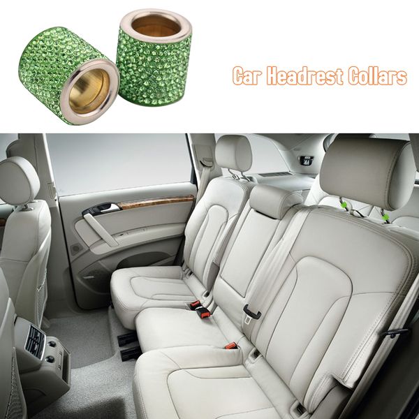 car headrest collars 2 pack crystal car seat headrest decoration charms for auto truck suv vehicle accessories
car headrest collars 2 pack crystal car seat headrest decoration charms for auto truck suv vehicle accessories
