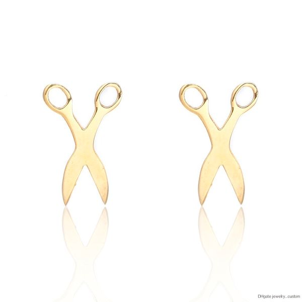 Simple Cute Scissors Tiny Earrings Personalized Statement Stud Earrings For Women Fancy Jewelry Wholesale Acessories E0109
Simple Cute Scissors Tiny Earrings Personalized Statement Stud Earrings For Women Fancy Jewelry Wholesale Acessories E0109
