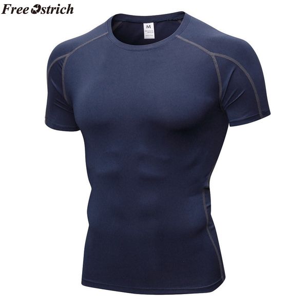 ostrich summer men's solid color short sleeve t-shirt o-neck male skinny elastic t-shirt fitness clothing plus size, White;black
ostrich summer men's solid color short sleeve t-shirt o-neck male skinny elastic t-shirt fitness clothing plus size, White;black