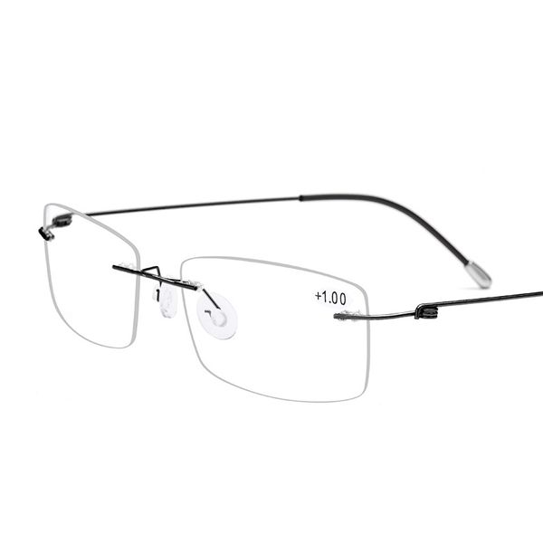 rimless reading glasses women men titanium alloy presbyopic eyeglasses blue light diopter glasses eyewear +1.0 1.5 2.0 2.5 3.0, White;black
rimless reading glasses women men titanium alloy presbyopic eyeglasses blue light diopter glasses eyewear +1.0 1.5 2.0 2.5 3.0, White;black