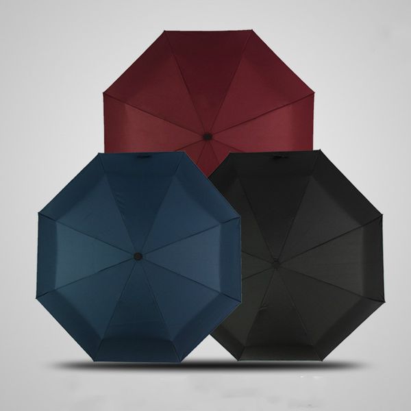 chuangge three folding automatic umbrella men black business windproof big umbrella rain women concise simple umbrellas female
chuangge three folding automatic umbrella men black business windproof big umbrella rain women concise simple umbrellas female