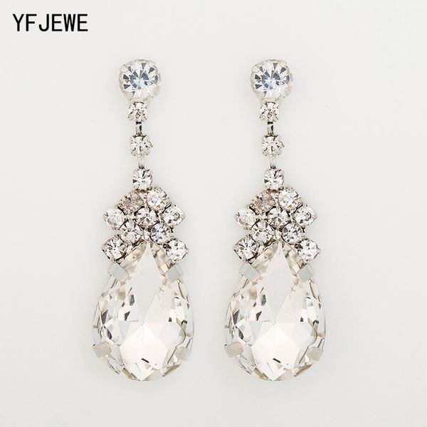 yfjewe cubic zirconia drop earrings with tiny cz luxury bridal wedding earrings for women rhodium plated wholesale e038, Silver
yfjewe cubic zirconia drop earrings with tiny cz luxury bridal wedding earrings for women rhodium plated wholesale e038, Silver