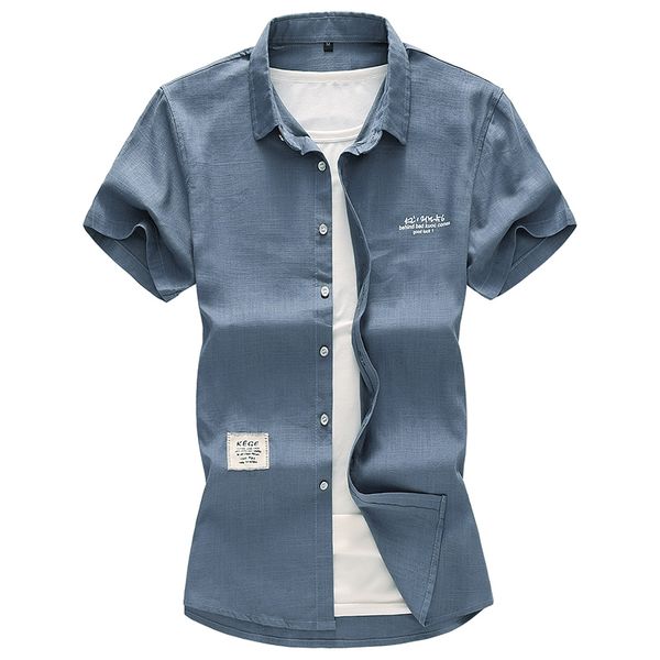 men's casual shirts mens short-sleeved shirt large size -7xl linen summer fashion comfortable men, White;black
men's casual shirts mens short-sleeved shirt large size -7xl linen summer fashion comfortable men, White;black
