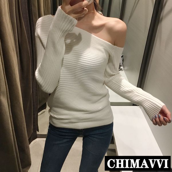new spring and autumn oblique collar knitted sweater super-women pure color long sleeve thin knitwear pullover, White;black
new spring and autumn oblique collar knitted sweater super-women pure color long sleeve thin knitwear pullover, White;black