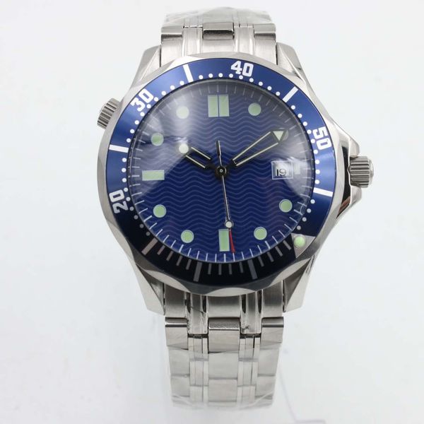 omeg brand mens watch planet ocean co-axial 300 james bond 007 stainless steel automatic movement blue dial luxury men's watches, Slivery;brown
omeg brand mens watch planet ocean co-axial 300 james bond 007 stainless steel automatic movement blue dial luxury men's watches, Slivery;brown