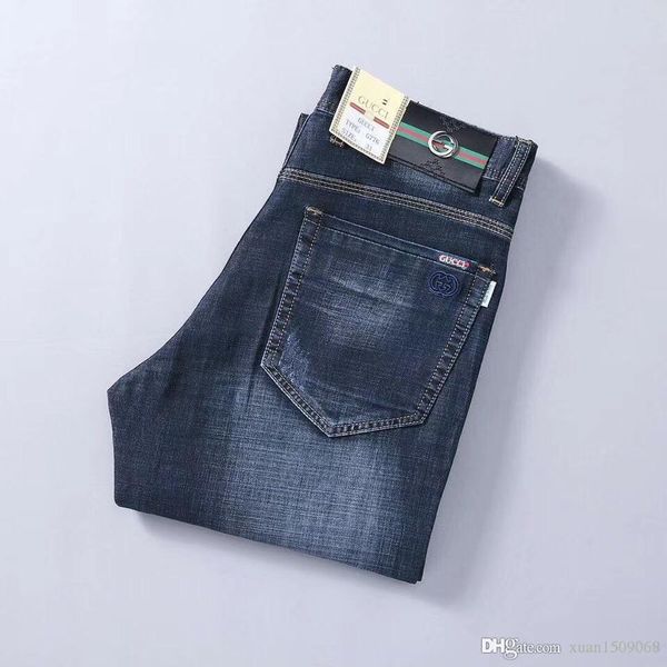 men's trousers spring jeans loose straight tube stretch leisure new trousers men's large size business men's trousers, Blue
men's trousers spring jeans loose straight tube stretch leisure new trousers men's large size business men's trousers, Blue
