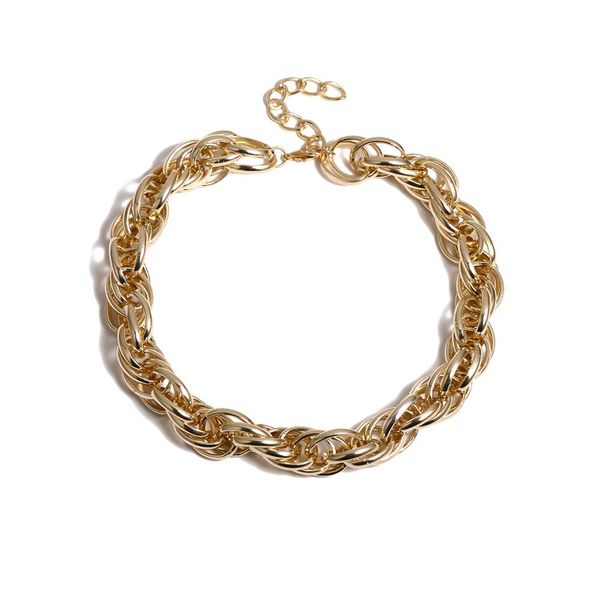 punk gothic big chunky chain choker necklace collar accessories steampunk men cuban thick twist chain necklace for women jewelry, Silver
punk gothic big chunky chain choker necklace collar accessories steampunk men cuban thick twist chain necklace for women jewelry, Silver