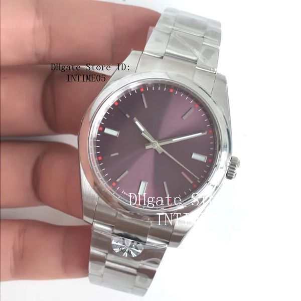 ar factory ref.114300 oyster perpetual luxury watch 39mm 904l steel cal.3132 movement mechanical automatic mens watches, Slivery;brown
ar factory ref.114300 oyster perpetual luxury watch 39mm 904l steel cal.3132 movement mechanical automatic mens watches, Slivery;brown