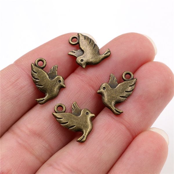 14x10mm 30pcs antique silver plated bronze plated bird handmade charms pendant:diy for bracelet necklace
14x10mm 30pcs antique silver plated bronze plated bird handmade charms pendant:diy for bracelet necklace