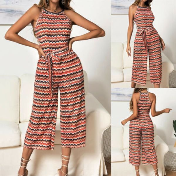 elegant casual jumpsuits women sleeveless striped jumpsuit loose trousers wide leg pants rompers holiday belted leotard overalls, Black;white
elegant casual jumpsuits women sleeveless striped jumpsuit loose trousers wide leg pants rompers holiday belted leotard overalls, Black;white