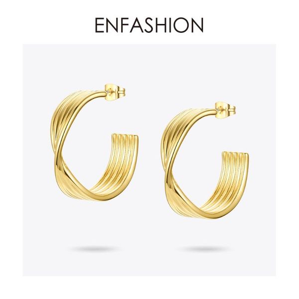 enfashion curved streak hoop earrings for women irregular unique earings gold color gifts fashion jewelry 2020 kolczyki e201170, Golden;silver
enfashion curved streak hoop earrings for women irregular unique earings gold color gifts fashion jewelry 2020 kolczyki e201170, Golden;silver