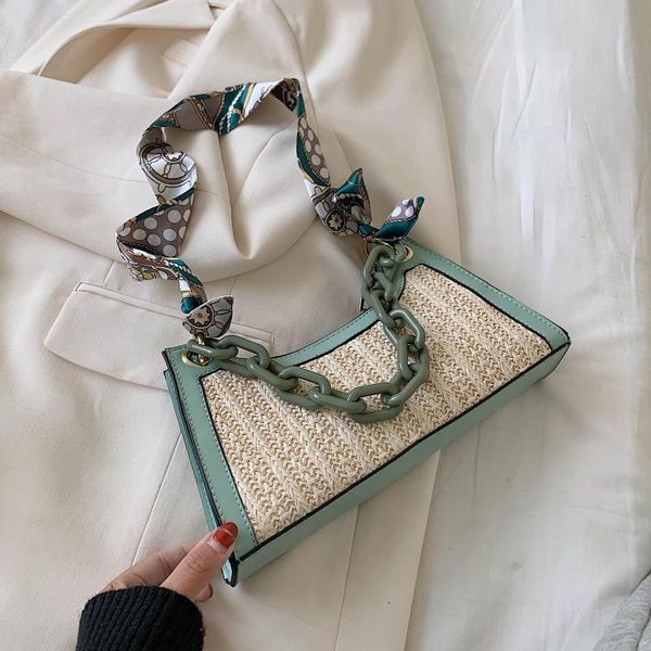 summer straw bags for women 2020 scarf design crossbody shoulder bag female handbags lady cute chain travel beach totes
summer straw bags for women 2020 scarf design crossbody shoulder bag female handbags lady cute chain travel beach totes