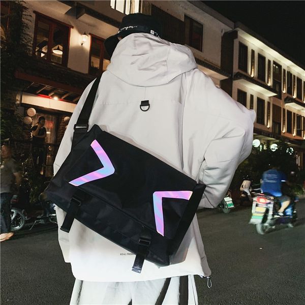 new style casual night light backpack men's simple backpack korean-style fashion schoolbag women's travel bag
new style casual night light backpack men's simple backpack korean-style fashion schoolbag women's travel bag