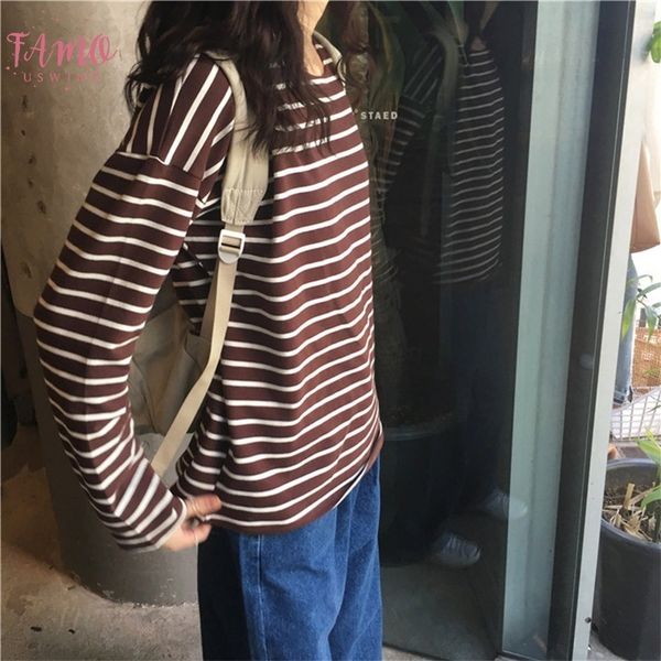 корейский одежда футболка урожай женщины полосатый streetwear с длинным рукавом modis топ осень camisas mujer 2019 хлопок плюс размер одежды, White
корейский одежда футболка урожай женщины полосатый streetwear с длинным рукавом modis топ осень camisas mujer 2019 хлопок плюс размер одежды, White