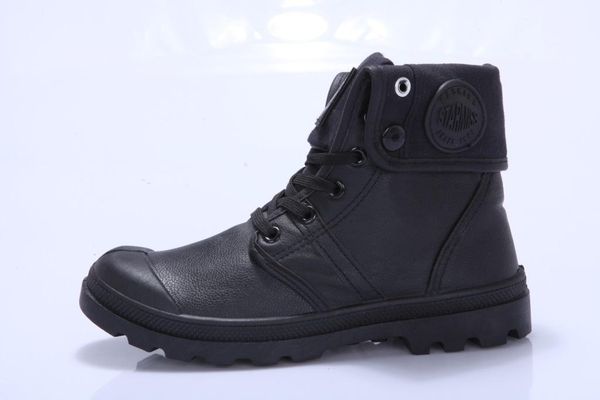 military men and women tide shoesfactory direct sales new pu high-end couple shoes thick-soled martin boots waterproof leather shoes, Black
military men and women tide shoesfactory direct sales new pu high-end couple shoes thick-soled martin boots waterproof leather shoes, Black